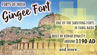 Forts Of India  Gingee Fort Tamil Nadu  Ep10 [upl. by Tara]