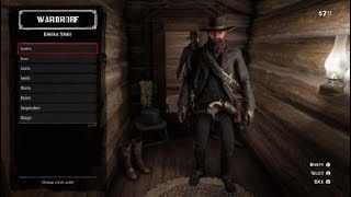 How to make a full black outfit in Red Dead Redemption 2 [upl. by Norbel404]