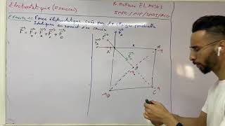 Exercice 1 Électrostatique distribution discontinue [upl. by Yrroc]