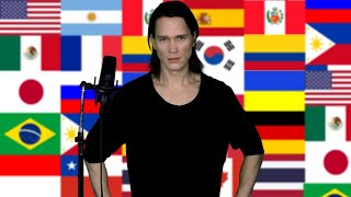 Singing 20 National Anthems Metal Medley [upl. by Sethi]