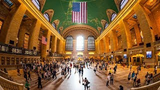 Walking Tour of Grand Central Terminal — New York City 【4K】🇺🇸 [upl. by Alit]