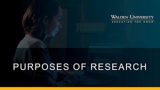 Purposes of Research [upl. by Beichner]