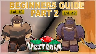 OUTDATED Vesteria Complete Beginners Guide Part 2 Roblox [upl. by Nauj]