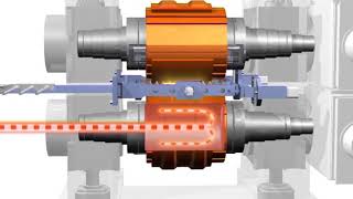 LASCO Umformtechnik – Preforming with a crosswedge roll  EN [upl. by Niro788]