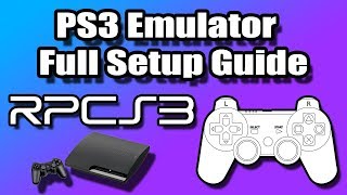 RPCS3  PS3 Emulator Full Setup Guide For Windows [upl. by Nessi101]