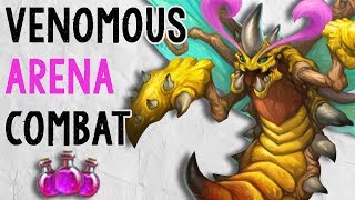 STING TO WIN  POISONOUS OP  Boomsday Warlock Arena  Hearthstone [upl. by Matheson993]