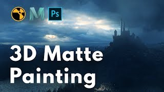 3D Matte Painting  Course Trailer  Available Now [upl. by Anyalram]