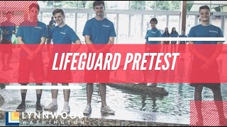 Lifeguard Training PreTest [upl. by Aihsak879]