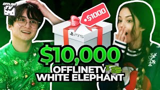 OFFLINETV 10000 WHITE ELEPHANT ft Valkyrae Fuslie Myth amp Starsmitten [upl. by Willis]