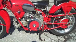 1950s Moto Guzzi Falcone Classic Motorcycle [upl. by Ymeraj214]