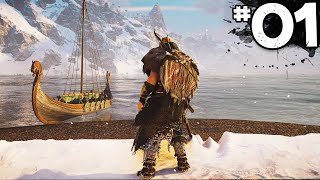 Assassins Creed Valhalla  Part 1  A VIKINGS BEGINNING Xbox Series X [upl. by Atinihc]