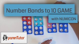 Practice Number Bonds to 10 with Numicon maths hack [upl. by Ettenal]