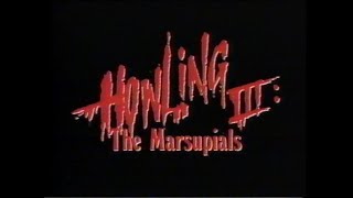 quotHowling III The Marsupialsquot Trailer 1987 [upl. by Sigler]