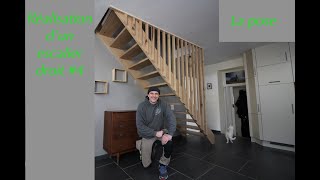 comment poser un escalier droit [upl. by Kiley]