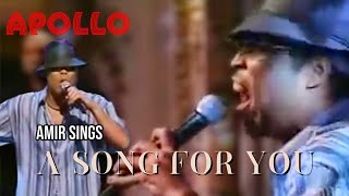 Live at the Apollo A Song For You [upl. by Nerej]