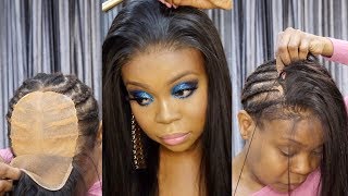 How to Do Lace Closure Sew In Weave Like a Frontal Recool Hair [upl. by Cleavland]