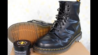 BREAK IN amp SIZING Dr Martens Classic quot1460quot Boots [upl. by Elyn44]