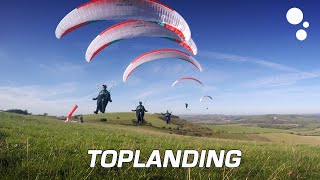 Paragliding Skills Toplanding in light winds [upl. by Ardnohsal]