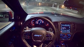 2020 Dodge Durango SRT  POV Night Drive Binaural Audio [upl. by Abshier644]