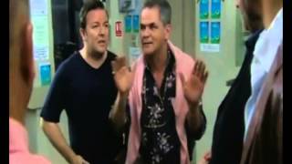 EXTRAS Bloopers Ricky Gervais Yuma Yuma Yuma [upl. by Wilterdink657]