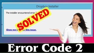 SOLVED How to Fix Error 2 Code Problem 100 Working [upl. by Harald]