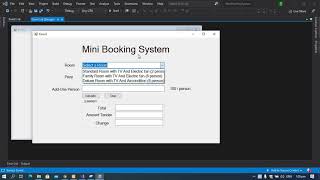 How to Create a Mini Booking System in Visual Basic Net without database [upl. by Hamforrd897]