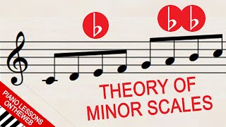 The Theory Behind Natural Harmonic and Melodic Minor Scales [upl. by Nojid]