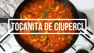 Tocanita de Ciuperci  Reteta Delicioasa de Post cu Ciuperci [upl. by Amitak]