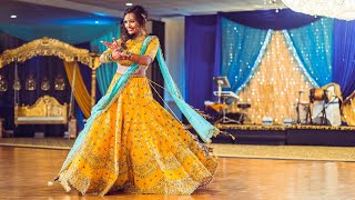 Bride amp Sisters Sangeet Dance  Nainowale Ne  Deewani Mastani  Indian Wedding 2019 [upl. by Anomor279]