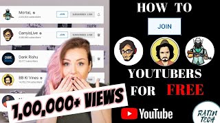 How to join YouTube channel membership for Free  watch members only videos for free [upl. by Juliette86]