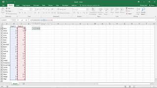 Excel  Covariance and Correlation [upl. by Hamon]