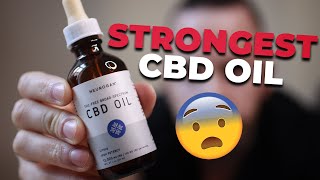 I Tried The Most Potent CBD Oil  Heres What Happened [upl. by Asemaj]