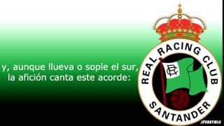 Himno  Real Racing Club de Santander [upl. by Bechler45]