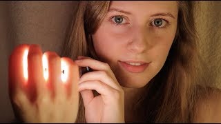 ASMR  Visual Triggers mirrored touch tracing pulling plucking light [upl. by Sirret]