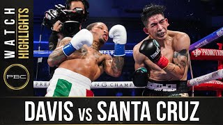 Davis vs Santa Cruz HIGHLIGHTS October 31 2020  PBC on SHOWTIME PPV [upl. by Litt969]