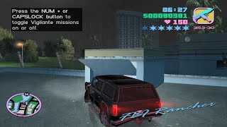 GTA Vice CityHow to find the FBI Rancher4door Police SUV [upl. by Aneloc510]