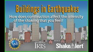 Buildings In Earthquakes—How its constructed impacts what you feel educational [upl. by Klute]