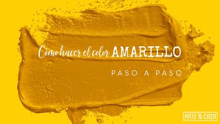 Cómo hacer el color amarillo [upl. by Oiralednac]