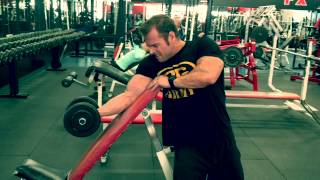 Swollen Bicep Building with Incline Bench DB Preacher Curls [upl. by Bolan]