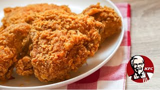 How To Make KFC Fried Chicken  Recipe Secret Revealed [upl. by Estel]