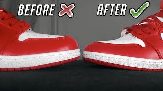 How To RESHAPE a Jordan 1 Toebox in Under 5 Minutes [upl. by Karel33]