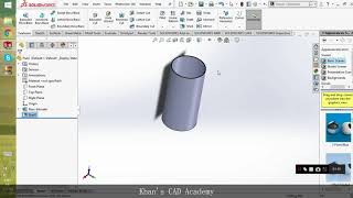 Changing shadow plane in solidworks [upl. by Pratt]