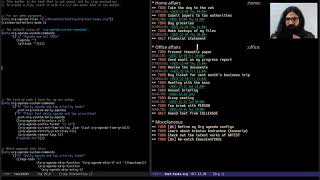 Emacs custom Org agenda [upl. by Mika]