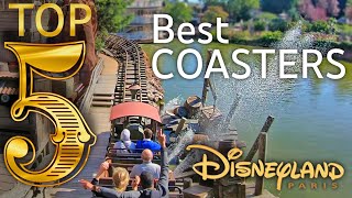 4K Top 5 Best Coasters  Disneyland Paris [upl. by Akieluz]