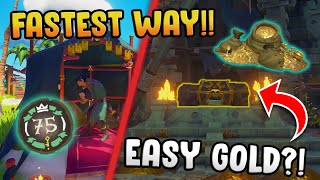 How to complete Gold Vaults for EASY Gold in Sea of Thieves [upl. by Nyrhtak597]