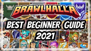 BRAWLHALLA BEST BEGINNER GUIDE  Terminology  Attacks  Combos Movement  2021 brawlhalla [upl. by Guinn641]