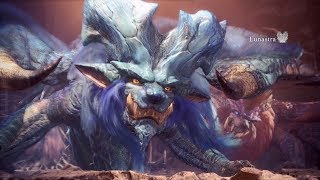 Monster Hunter World Lunastra Boss Fight Solo  Long Sword [upl. by Eichman]