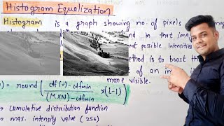 Histogram Equalization in Image processing in hindi  Lec15 [upl. by Karp579]