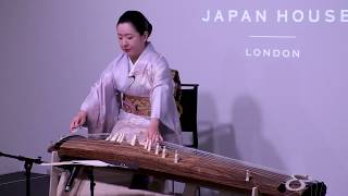 Koto Performance by ENOKIDO Fuyuki  Japan House London [upl. by Randolph]