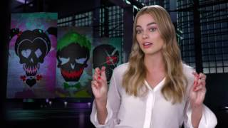 suicide squad Cast Interview [upl. by Nylehtak]